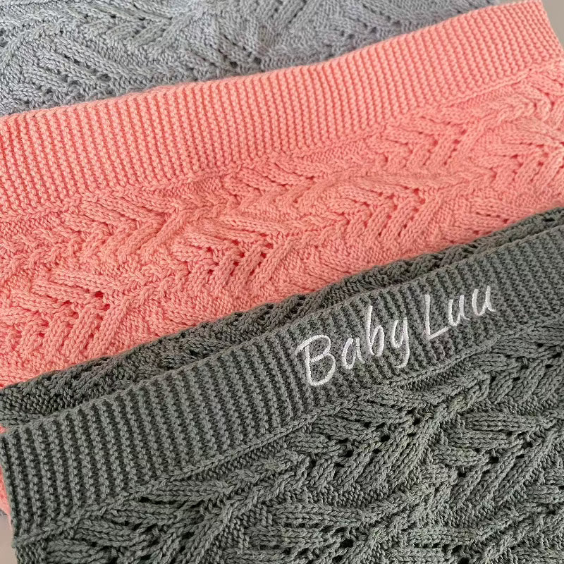 personalised baby blanket