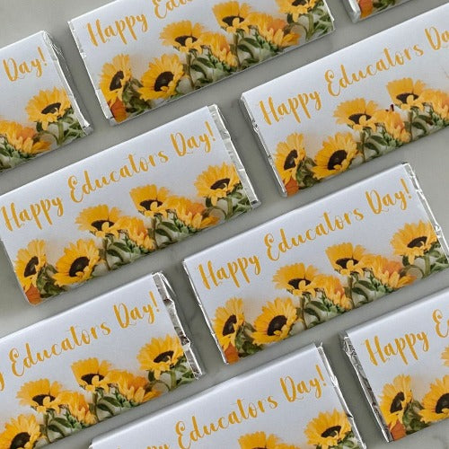 Sunflower Chocolate Bar - Mini Muse co.