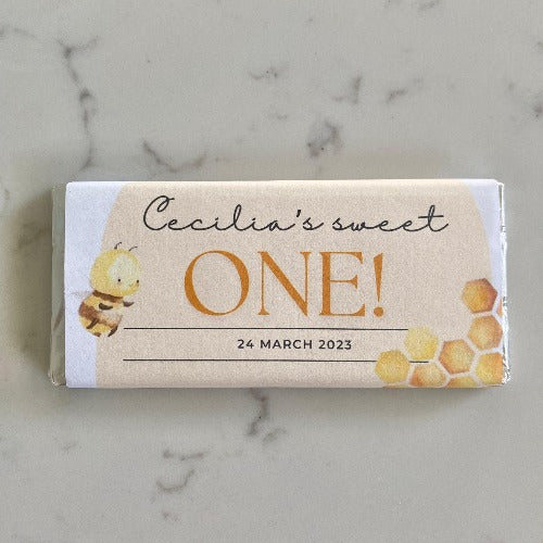 Bumble Bee Chocolate Bar - Mini Muse co.