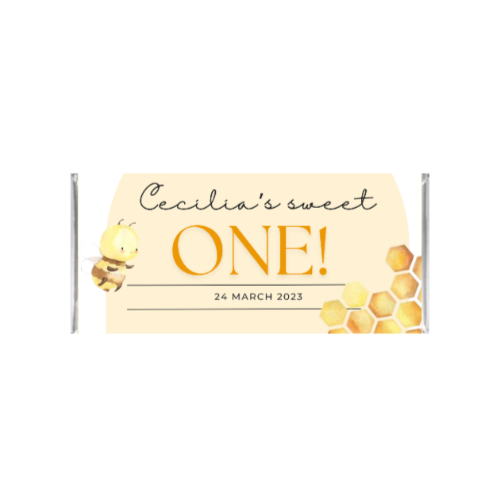 Bumble Bee Chocolate Bar - Mini Muse co.