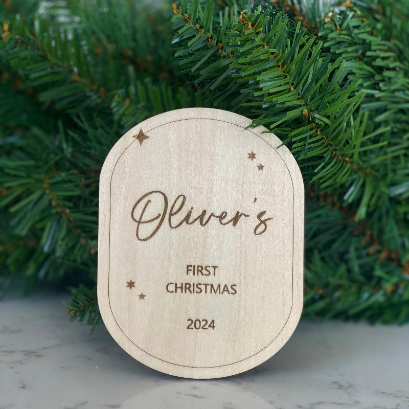 personalised christmas disc