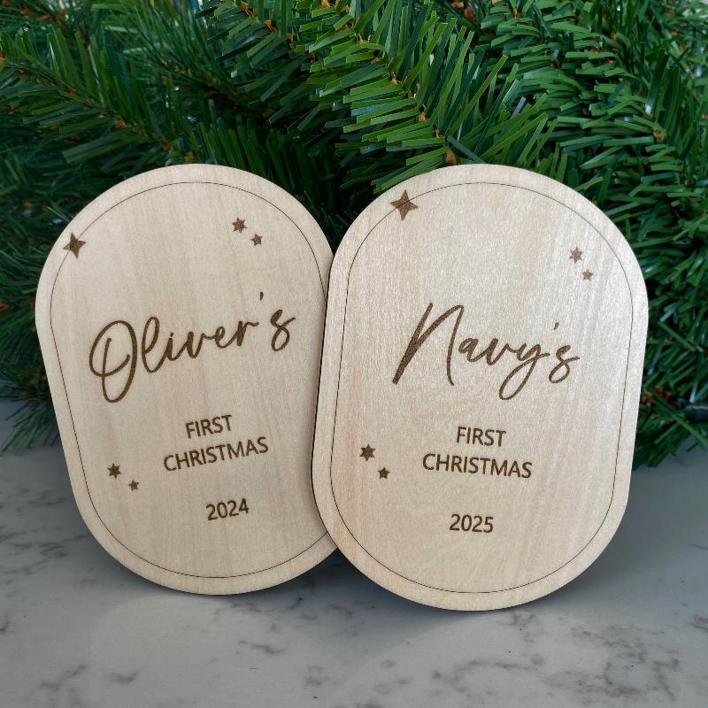 personalised christmas disc