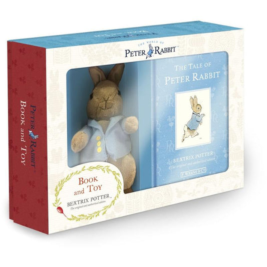 peter rabbit book and toy set