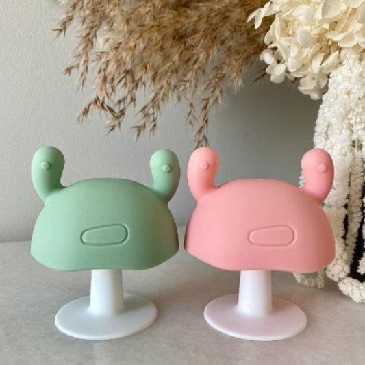 Silicone Mushroom Teether Toy - Mini Muse co.