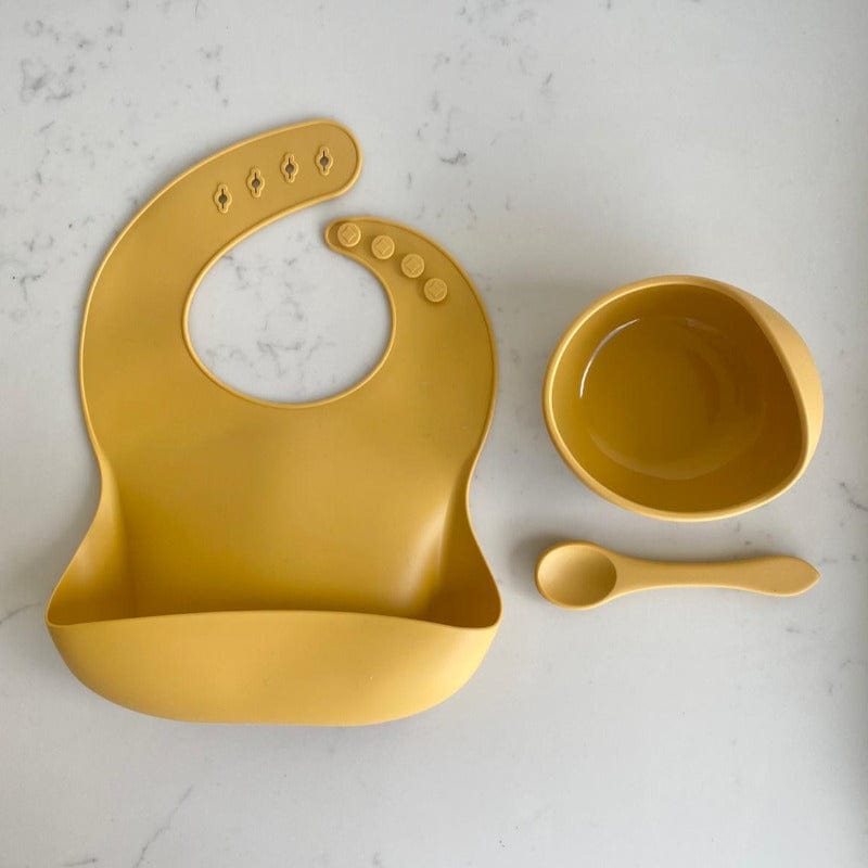 My First Silicone Feeding Set - Essential Elias - Mini Muse co.