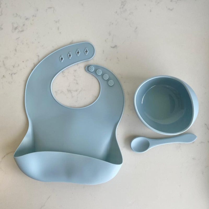 My First Silicone Feeding Set - Essential Elias - Mini Muse co.