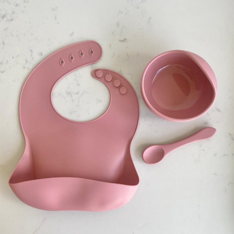 My First Silicone Feeding Set - Essential Elias - Mini Muse co.