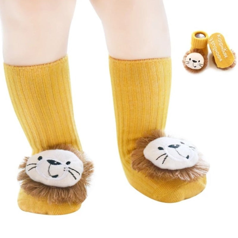 Little Anti Slip Lion Socks - Mini Muse co.