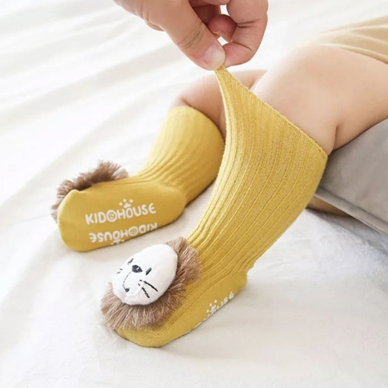 Little Anti Slip Lion Socks - Mini Muse co.