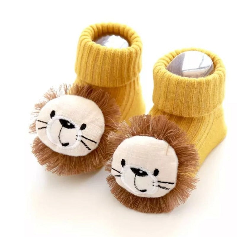 Little Anti Slip Lion Socks - Mini Muse co.