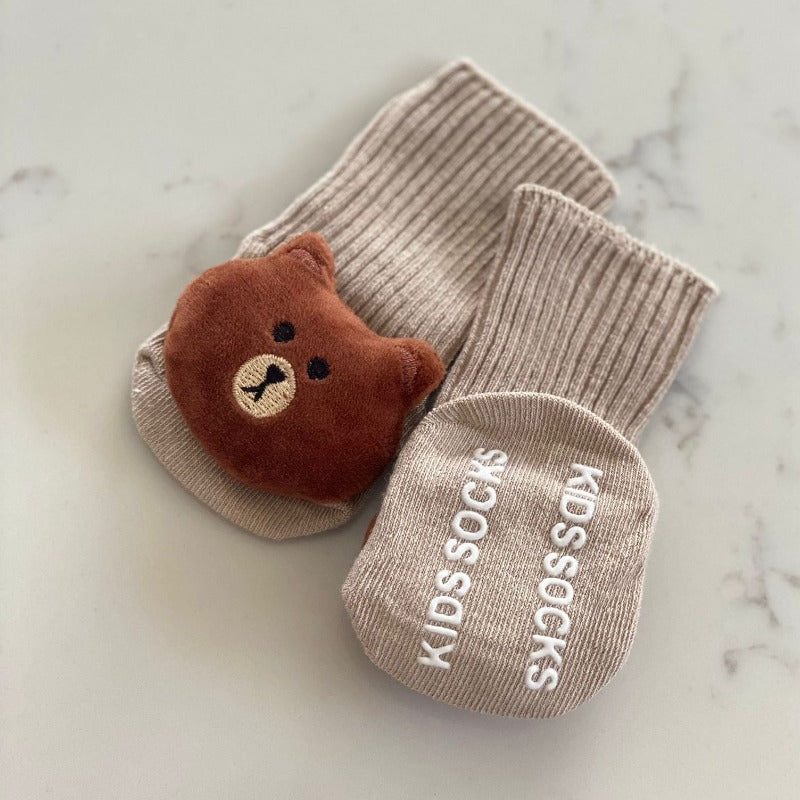 Little Bear Crew Socks - Mini Muse co.