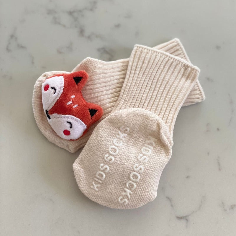 Little Fox Crew Socks - Mini Muse co.