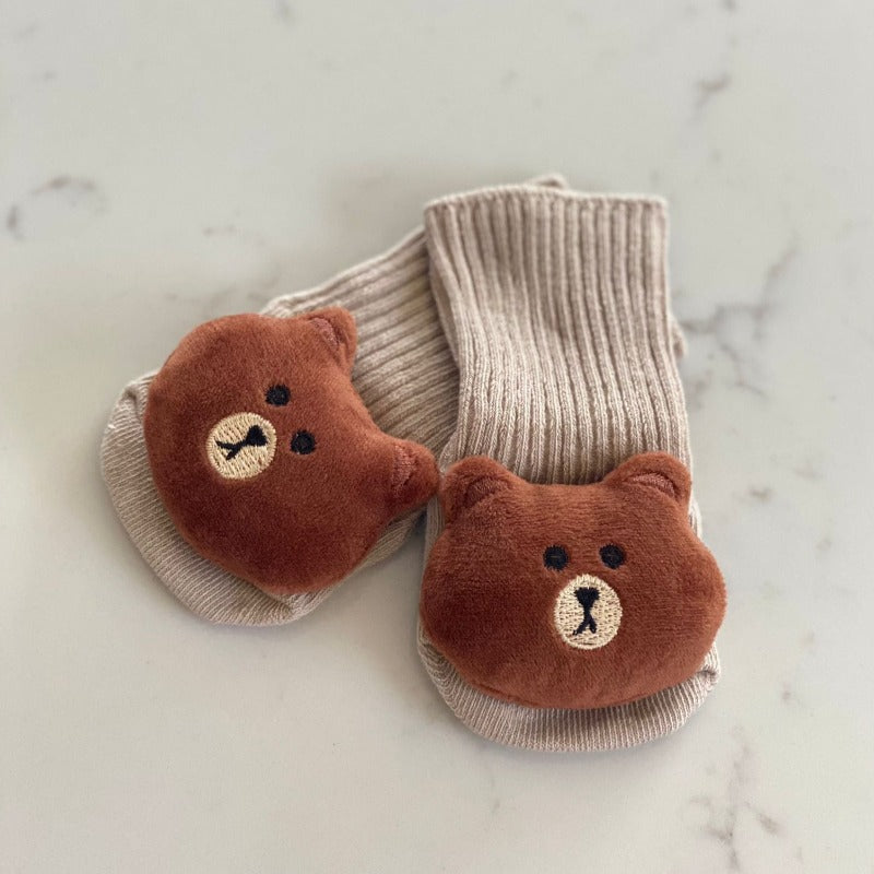 Little Bear Crew Socks - Mini Muse co.