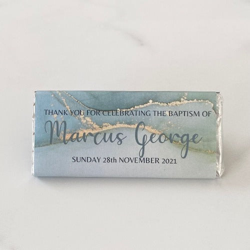 Green Marble Chocolate Bar - Mini Muse co.