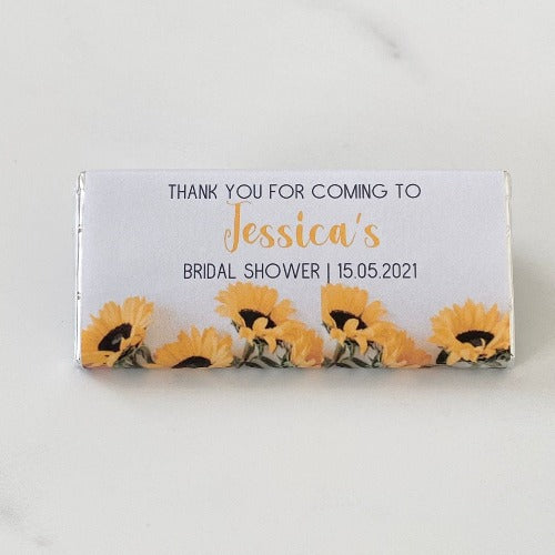 Sunflower Chocolate Bar - Mini Muse co.