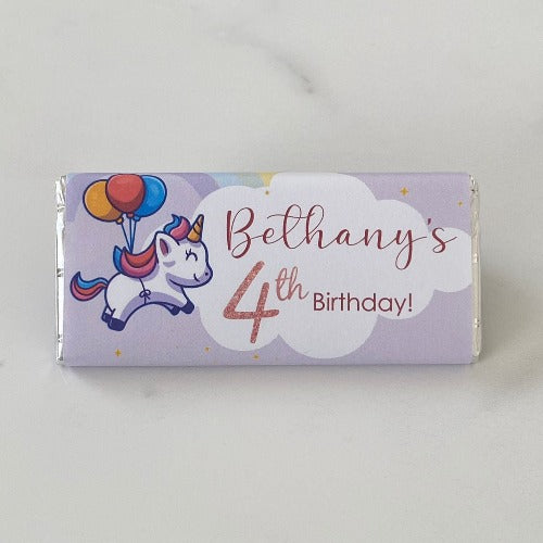 Unicorn Chocolate Bar - Mini Muse co.