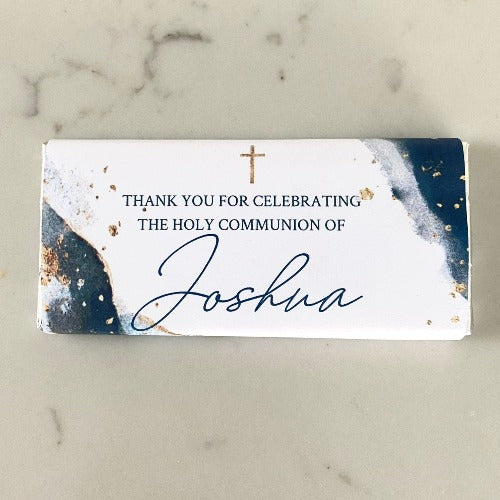 Midnight Blue & Gold Chocolate Bar - Mini Muse co.