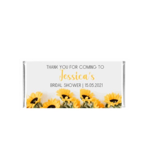 Sunflower Chocolate Bar - Mini Muse co.